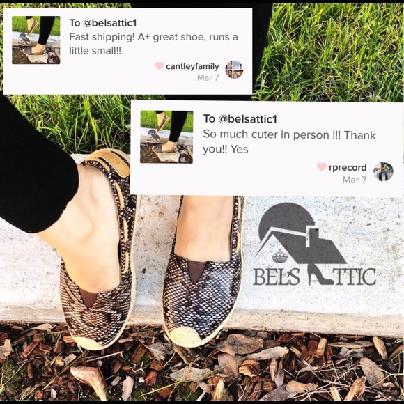 Brown Snake Print and Scale Espadrille Boat Loafer - Picture 5 of 7